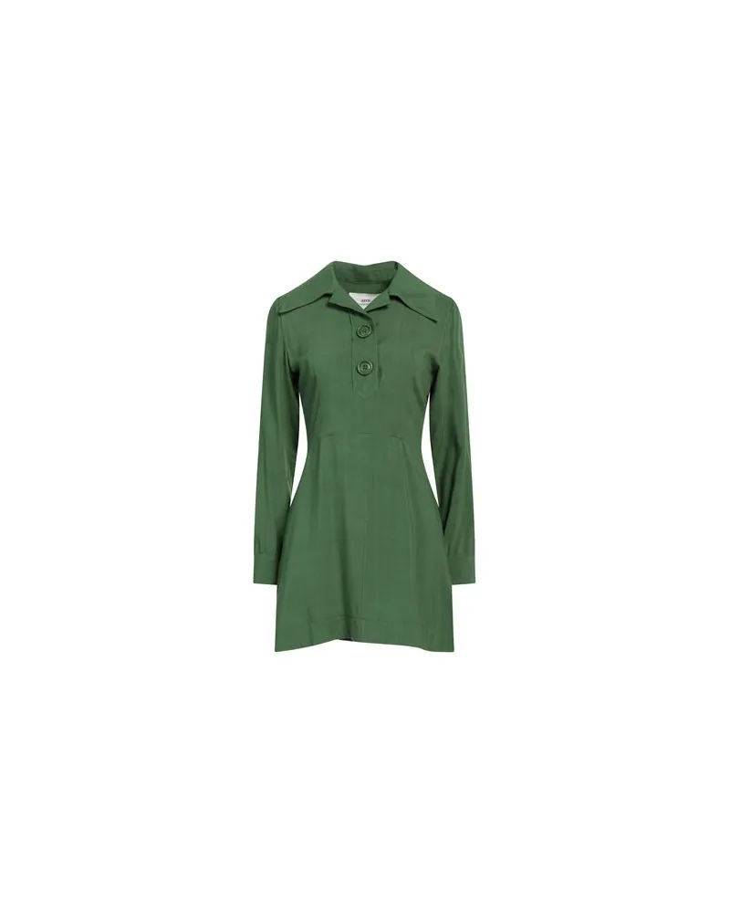 AMI Paris KLEIDER - Mini-Kleiderauf YOOX.COM Grün