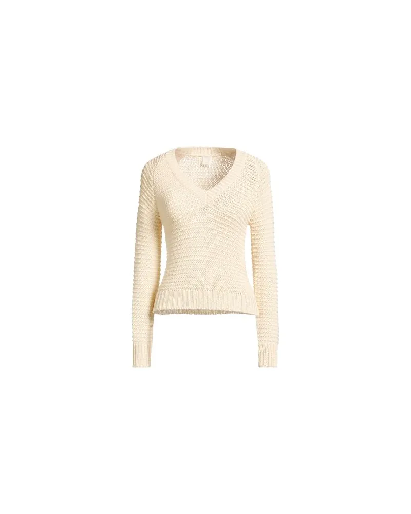 MARELLA MONOCHROME - STRICKWAREN - Pulloverauf YOOX.COM Cremeweiß