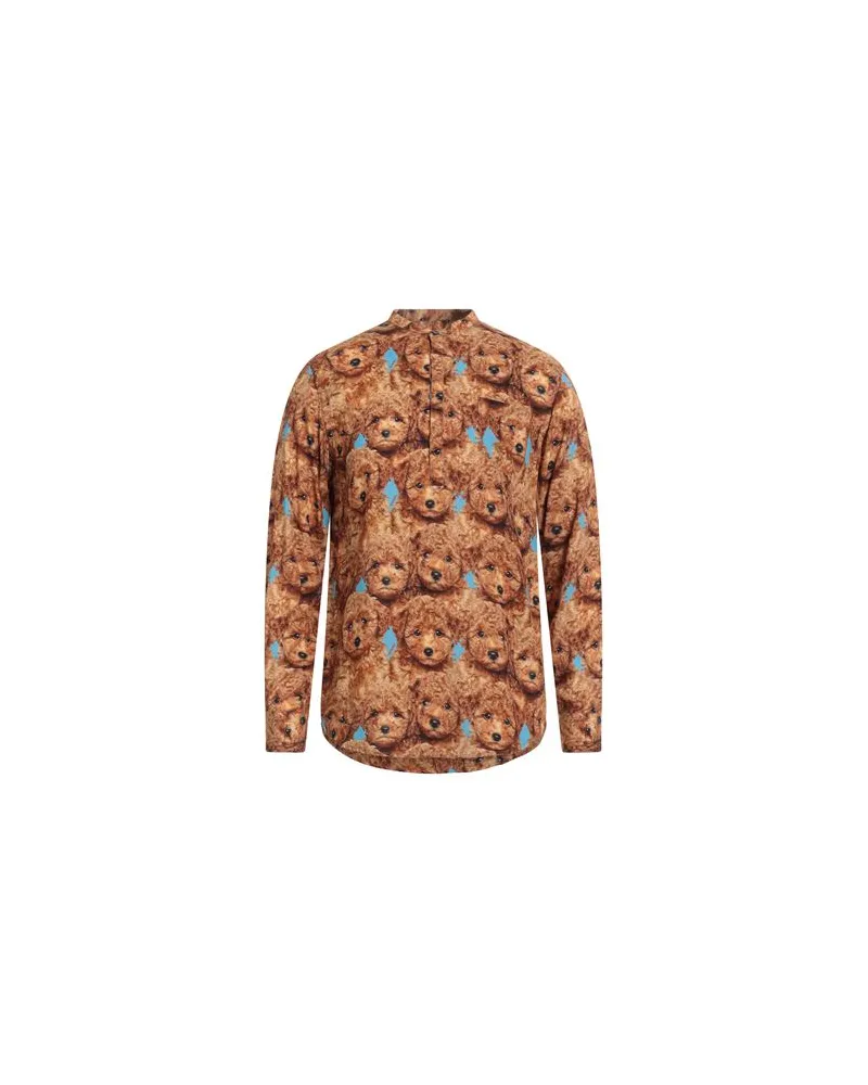 Daniele Alessandrini TOPS - Hemdenauf YOOX.COM Braun
