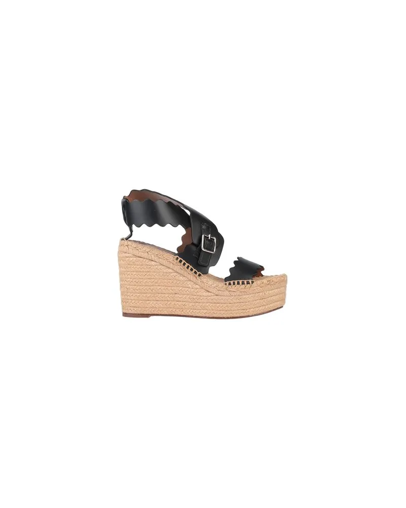 Chloé SCHUHE - Espadrillesauf YOOX.COM Schwarz