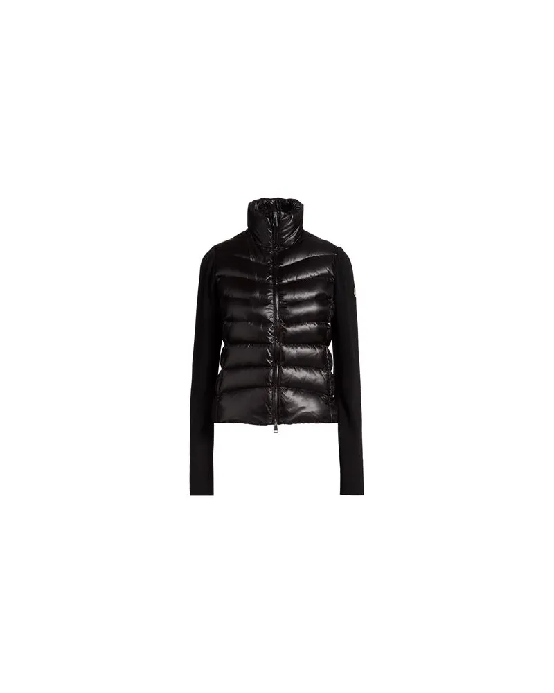 Moncler JACKEN & MÄNTEL - Pufferjacken & Daunenjackenauf YOOX.COM Schwarz