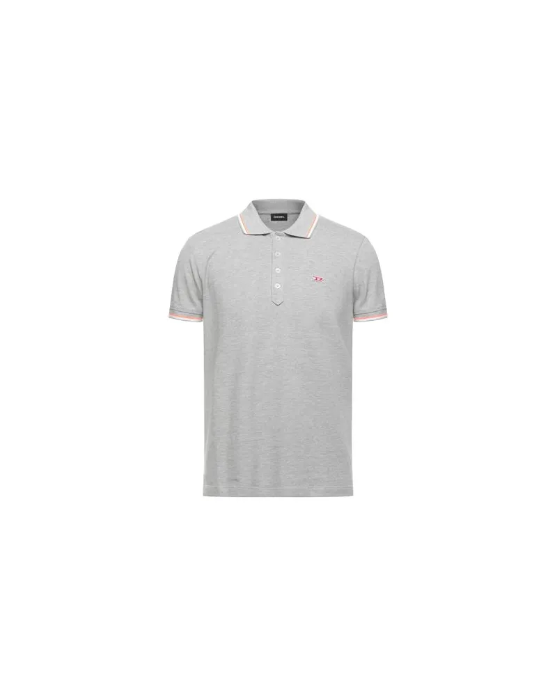 Diesel TOPS - Poloshirtsauf YOOX.COM Hellgrau