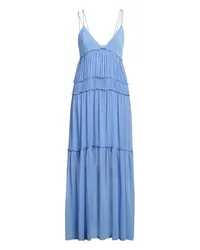 Patrizia Pepe Maxi-Kleid Blaugrau