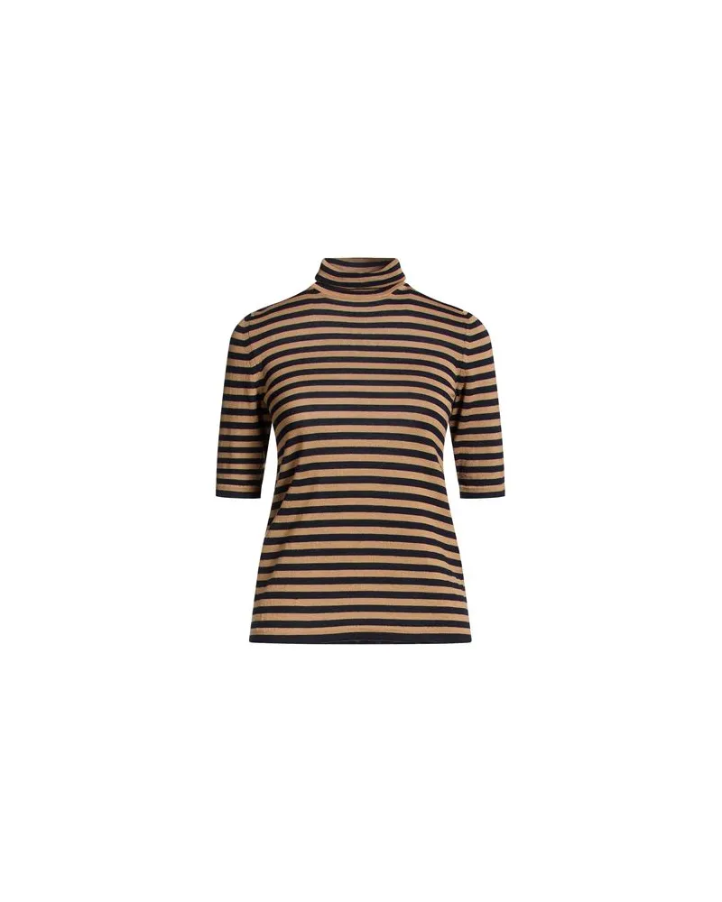 Max Mara LEISURE - STRICKWAREN - Rollkragenpulloverauf YOOX.COM Dunkelbraun
