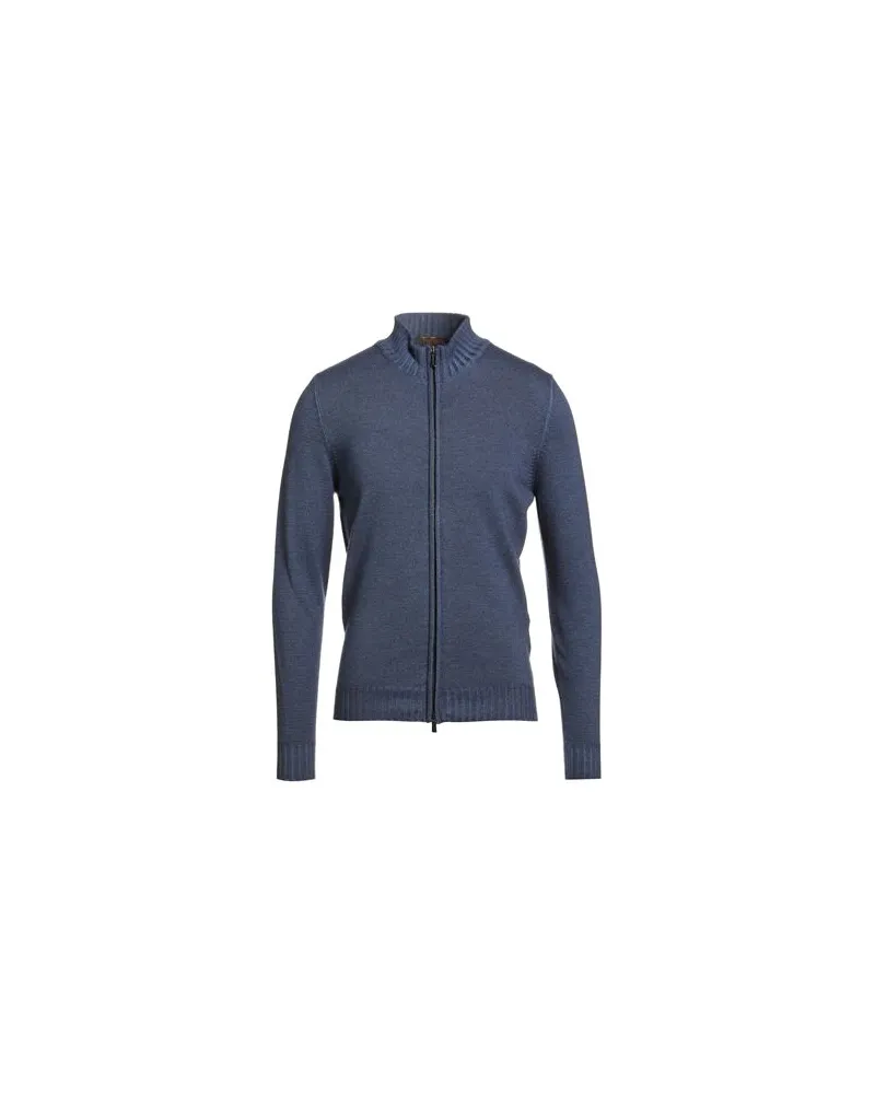MOORER STRICKWAREN - Strickjackenauf YOOX.COM Nachtblau