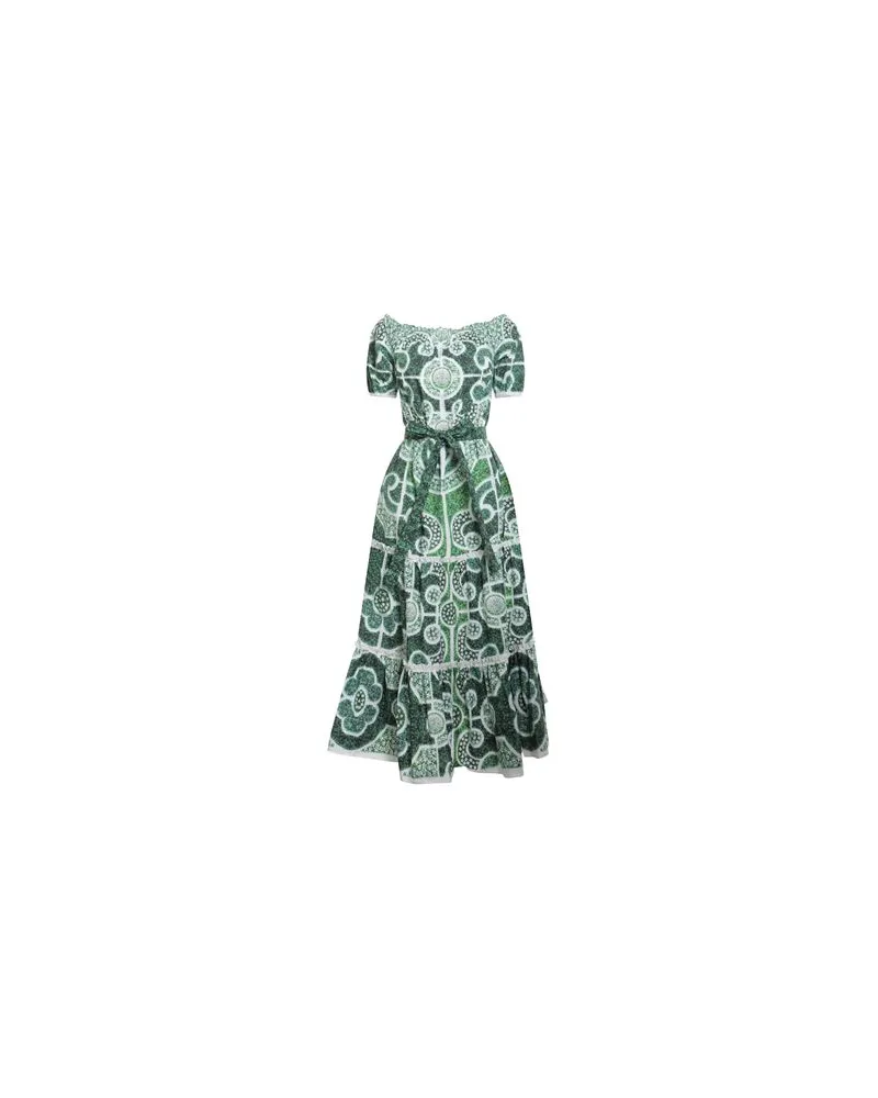 Mary Katrantzou KLEIDER - Maxi-Kleiderauf YOOX.COM Grün