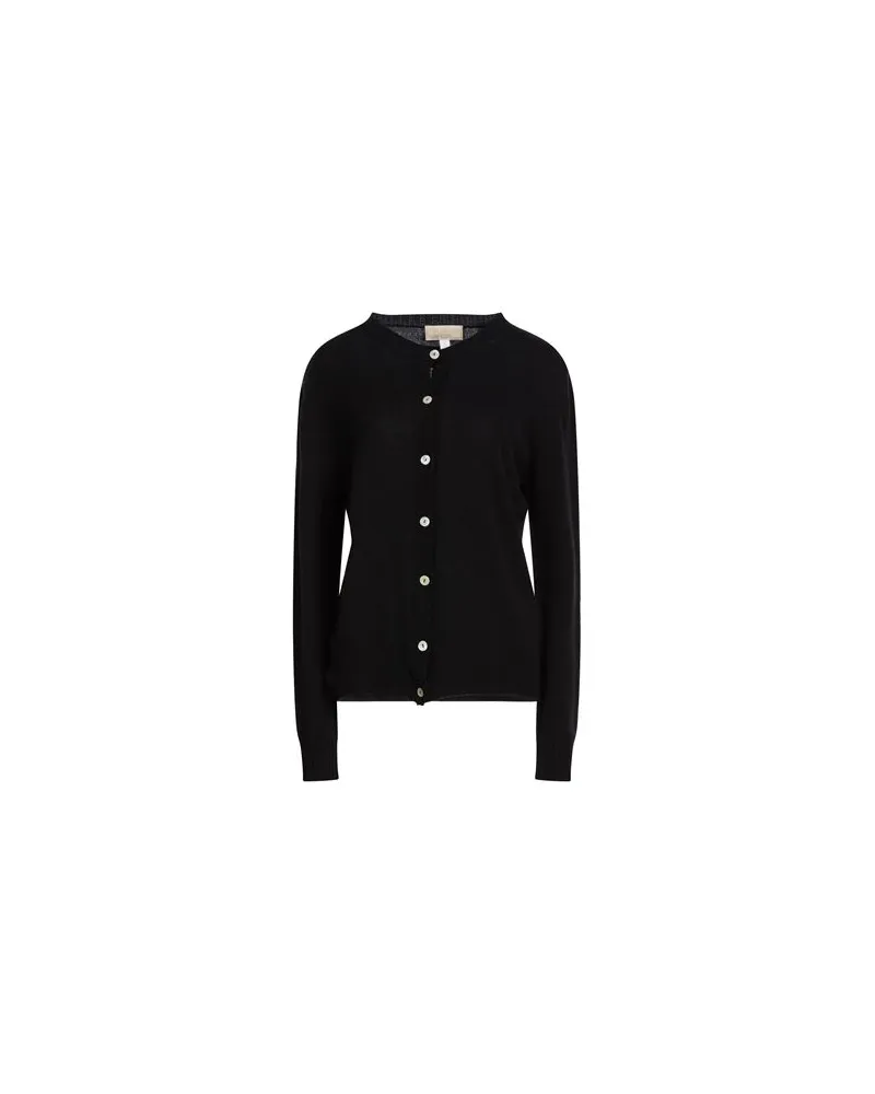 120% Lino STRICKWAREN - Strickjackenauf YOOX.COM Schwarz