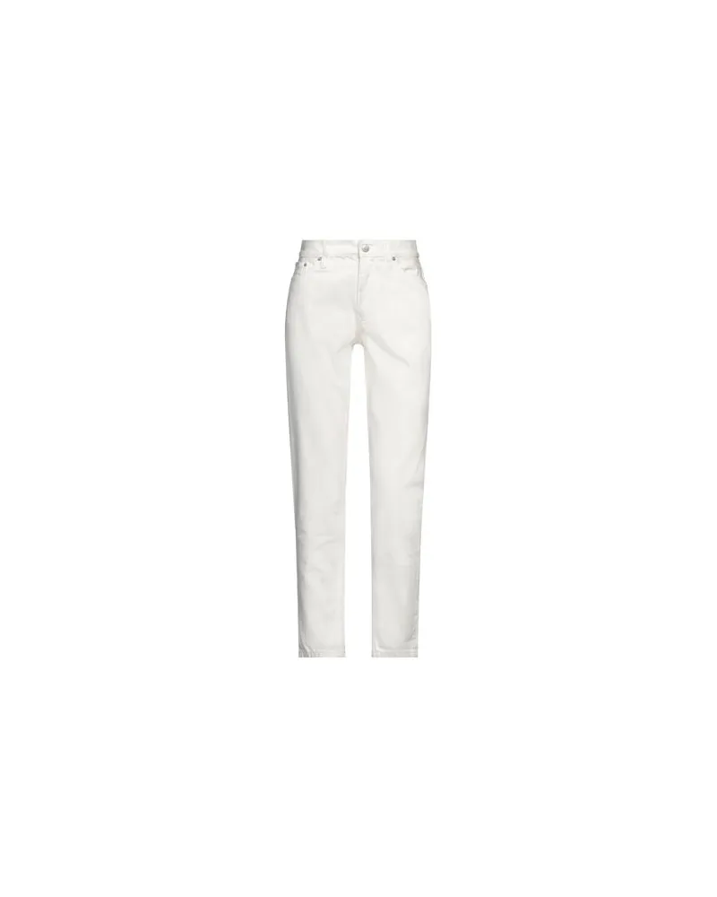 Calvin Klein HOSEN & RÖCKE - Jeanshosenauf YOOX.COM Weiß