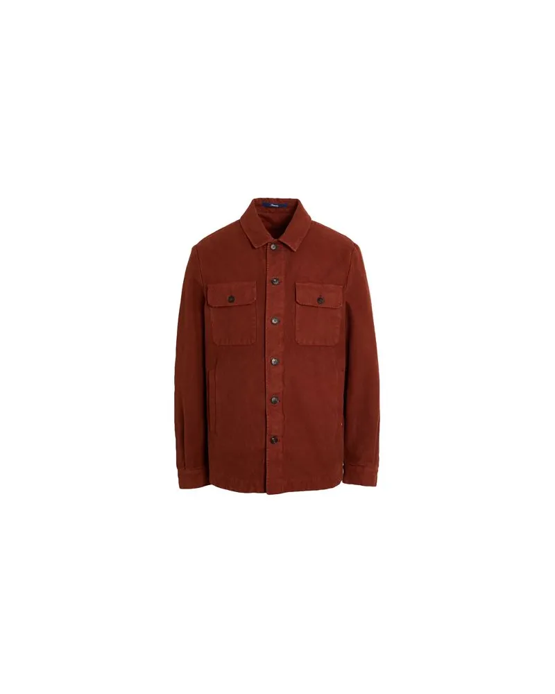 Drumohr  TOPS - Hemdenauf YOOX.COM Rostrot