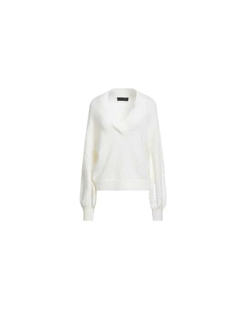 Icona By Kaos STRICKWAREN - Pulloverauf YOOX.COM Elfenbein