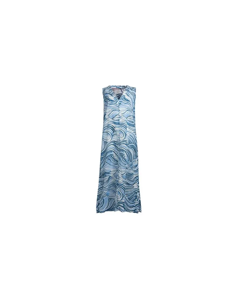 Caliban KLEIDER - Maxi-Kleiderauf YOOX.COM Blau