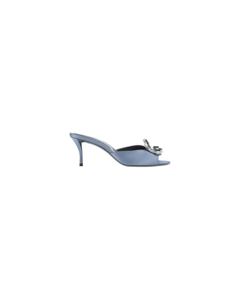 Roger Vivier SCHUHE - Sandalenauf YOOX.COM Taubenblau