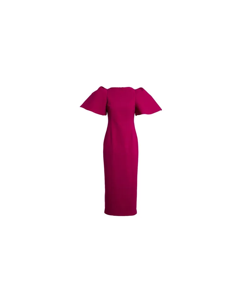 Solace London KLEIDER - Midi-Kleiderauf YOOX.COM Fuchsia