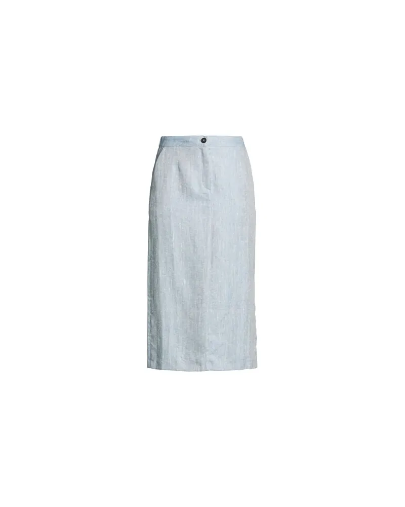Massimo Alba HOSEN & RÖCKE - Midi-Röckeauf YOOX.COM Taubenblau