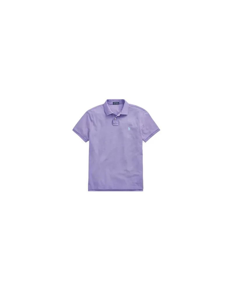 Ralph Lauren SLIM FIT MESH POLO SHIRT   - TOPS - Poloshirtsauf YOOX.COM Lila