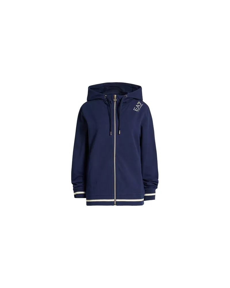 EA7 TOPS - Sweatshirtsauf YOOX.COM Marineblau