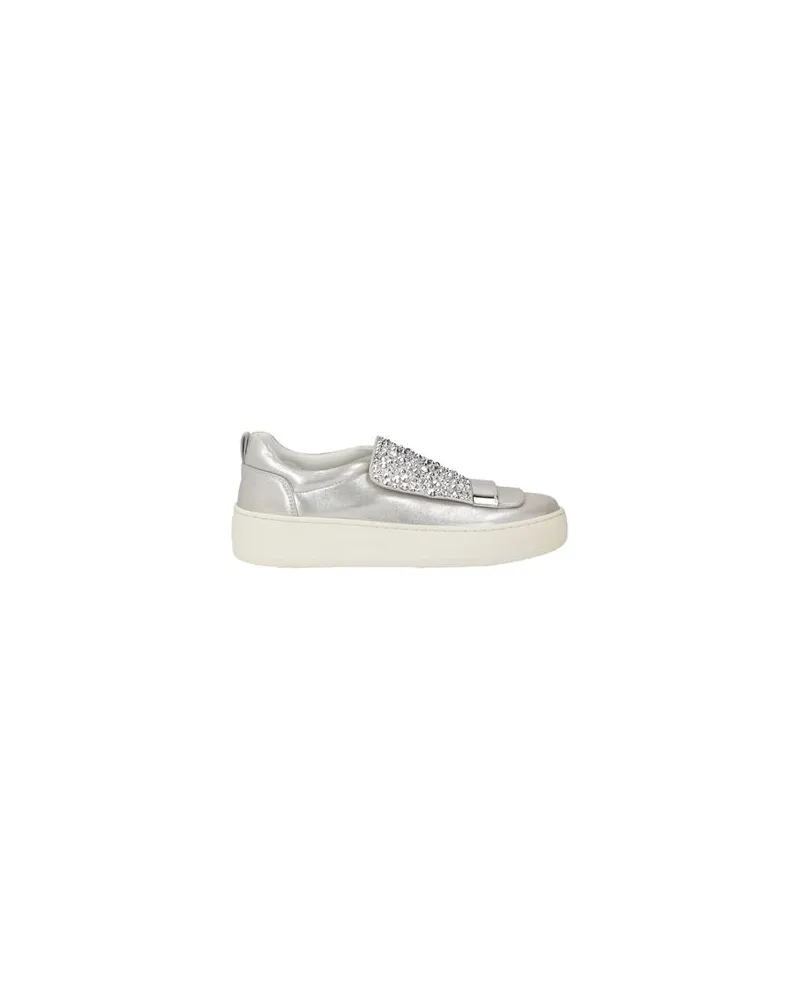 Sergio Rossi SCHUHE - Sneakersauf YOOX.COM Silber