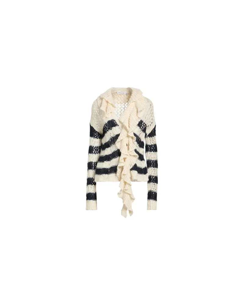 Dior STRICKWAREN - Strickjackenauf YOOX.COM Cremeweiß