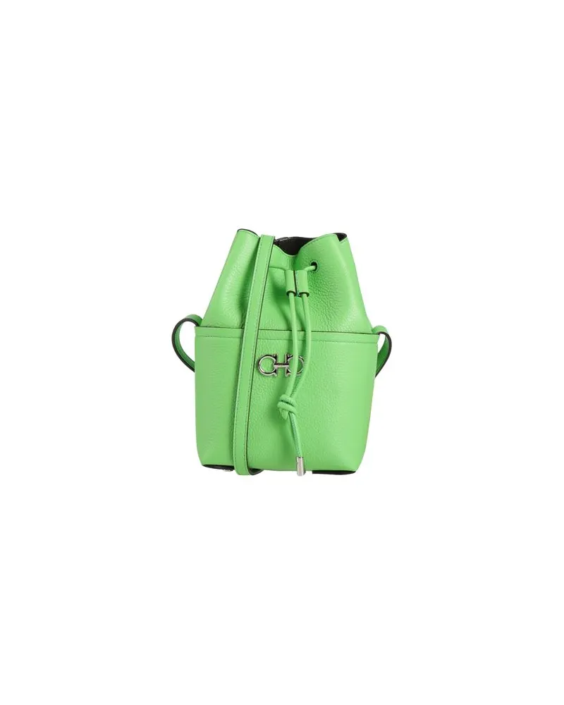 Ferragamo G. SOFT DS  - TASCHEN - Umhängetascheauf YOOX.COM Limettengrün