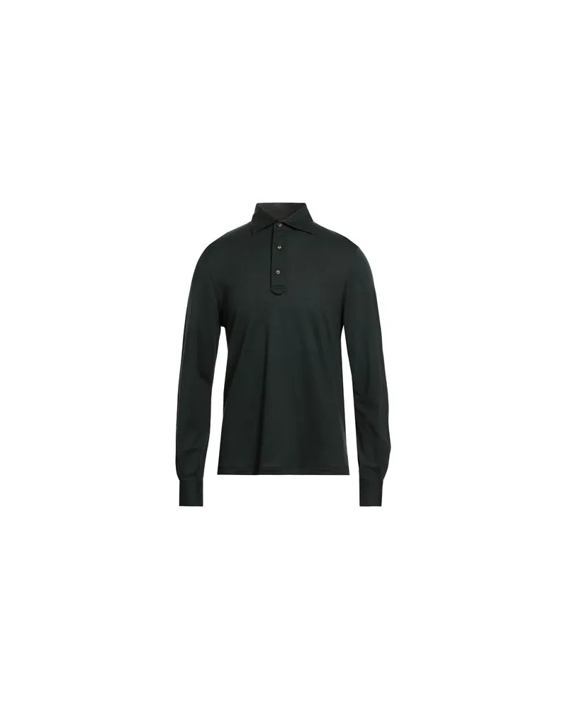 Isaia TOPS - Poloshirtsauf YOOX.COM Dunkelgrün