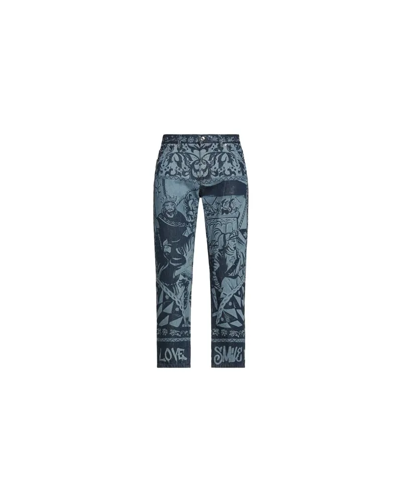 Dolce & Gabbana HOSEN & RÖCKE - Jeanshosenauf YOOX.COM Blau