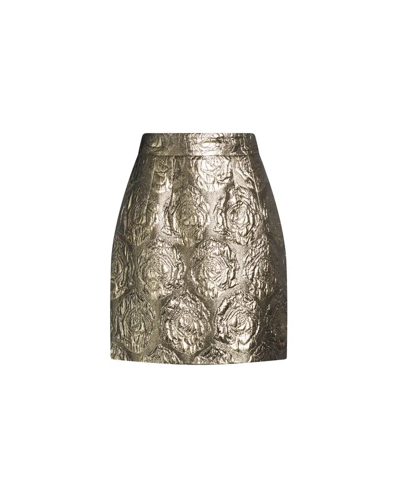 Dolce & Gabbana Double-Faced Long Wool Coat - HOSEN & RÖCKE - Miniröckeauf YOOX.COM Gold