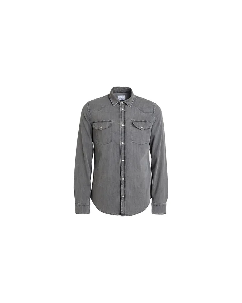 Dondup TOPS - Jeanshemdenauf YOOX.COM Grau