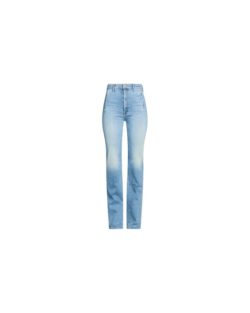Mother HOSEN & RÖCKE - Jeanshosenauf YOOX.COM Blau