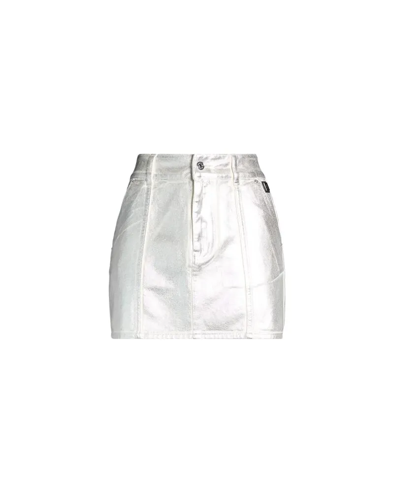 Armani Exchange HOSEN & RÖCKE - Jeansröckeauf YOOX.COM Silber