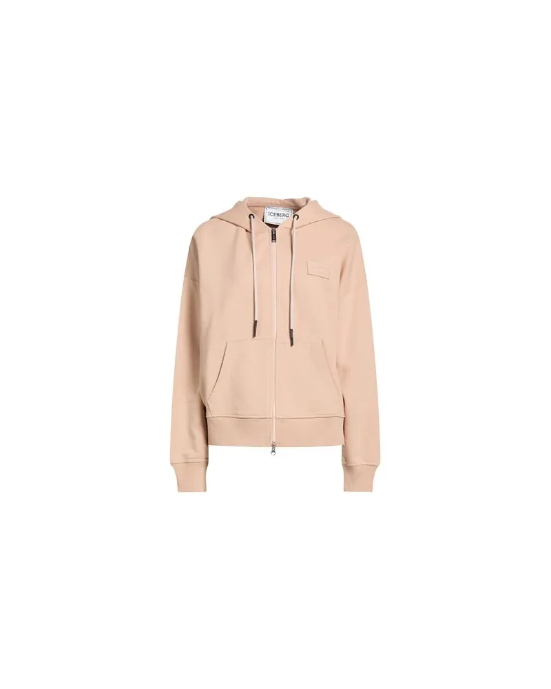 Iceberg FELPA  - TOPS - Sweatshirtsauf YOOX.COM Beige