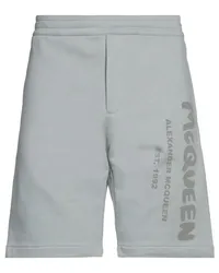 Alexander McQueen Shorts & Bermudashorts Hellgrau