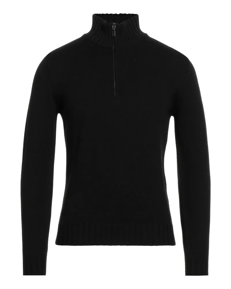 Filippo de Laurentiis Rollkragenpullover Schwarz