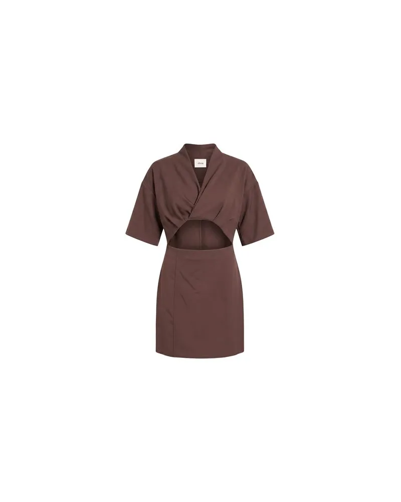 Dixie KLEIDER - Mini-Kleiderauf YOOX.COM Maulwurfsgrau