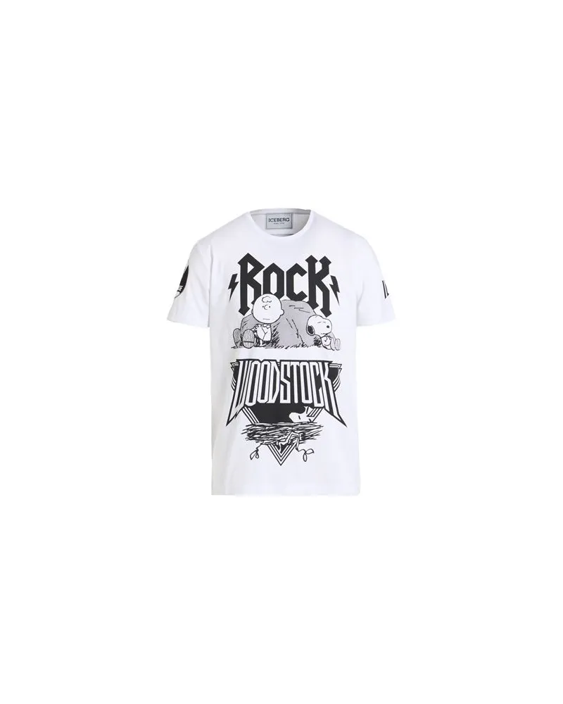Iceberg PEANUTS - TOPS - T-shirtsauf YOOX.COM Weiß