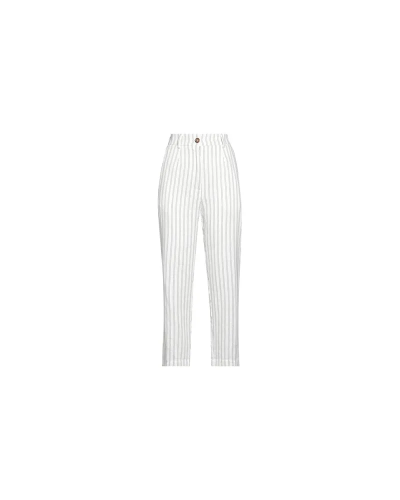 SOLOTRE HOSEN & RÖCKE - Hosenauf YOOX.COM Elfenbein