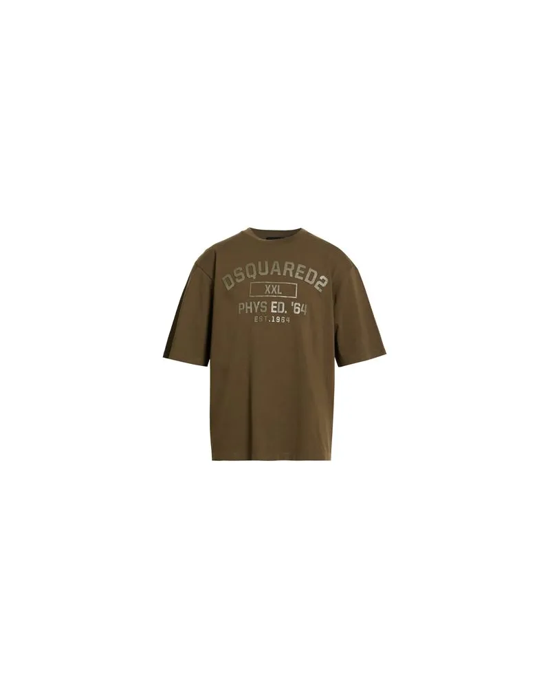 Dsquared2 TOPS - T-shirtsauf YOOX.COM Militärgrün