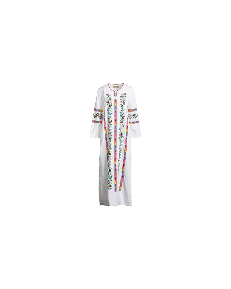 MUZUNGU Sisters KLEIDER - Maxi-Kleiderauf YOOX.COM Weiß