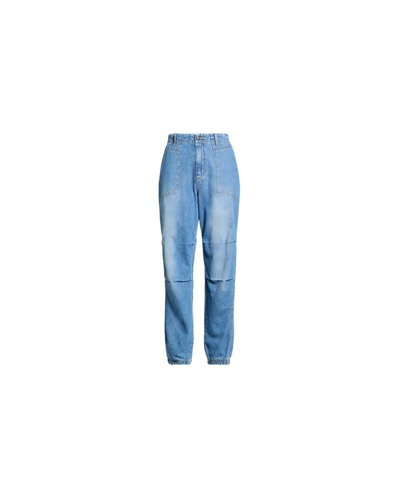 Soallure HOSEN & RÖCKE - Jeanshosenauf YOOX.COM Blau