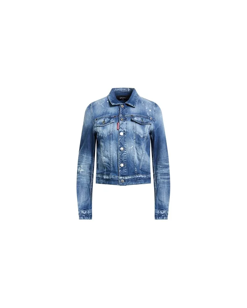 Dsquared2 JACKEN & MÄNTEL - Jeansjacken/Mäntelauf YOOX.COM Blau
