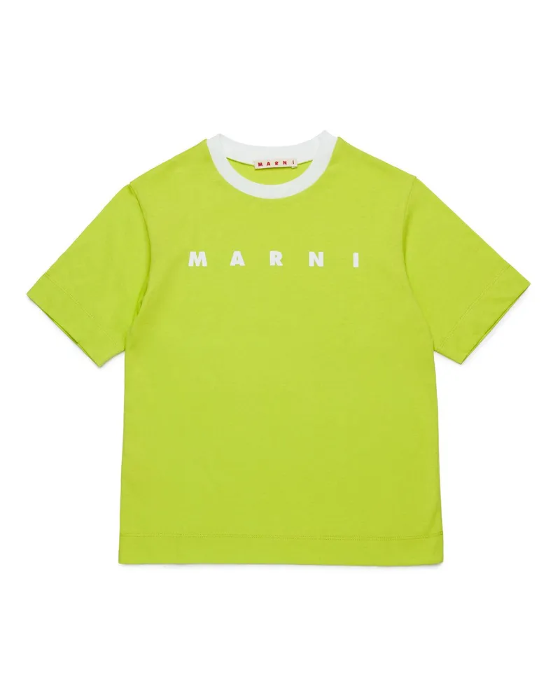 Marni T-shirts Hellgrün