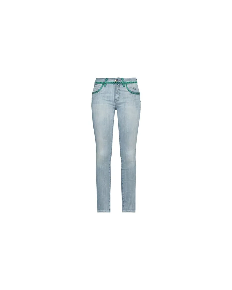 Angelo Marani HOSEN & RÖCKE - Jeanshosenauf YOOX.COM Blau