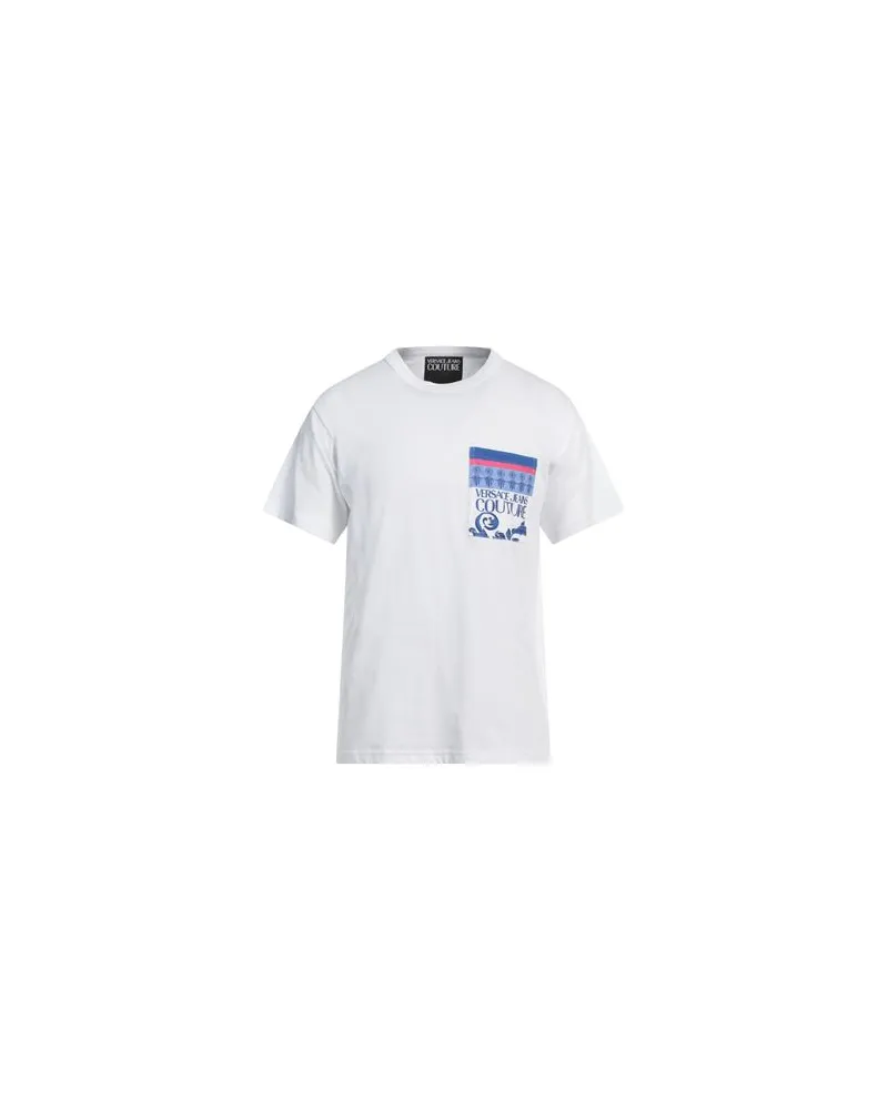 Versace Jeans TOPS - T-shirtsauf YOOX.COM Weiß