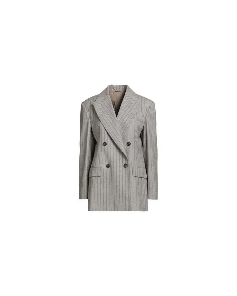 Brunello Cucinelli ANZÜGE und CO-ORDS - Blazersauf YOOX.COM Hellgrau