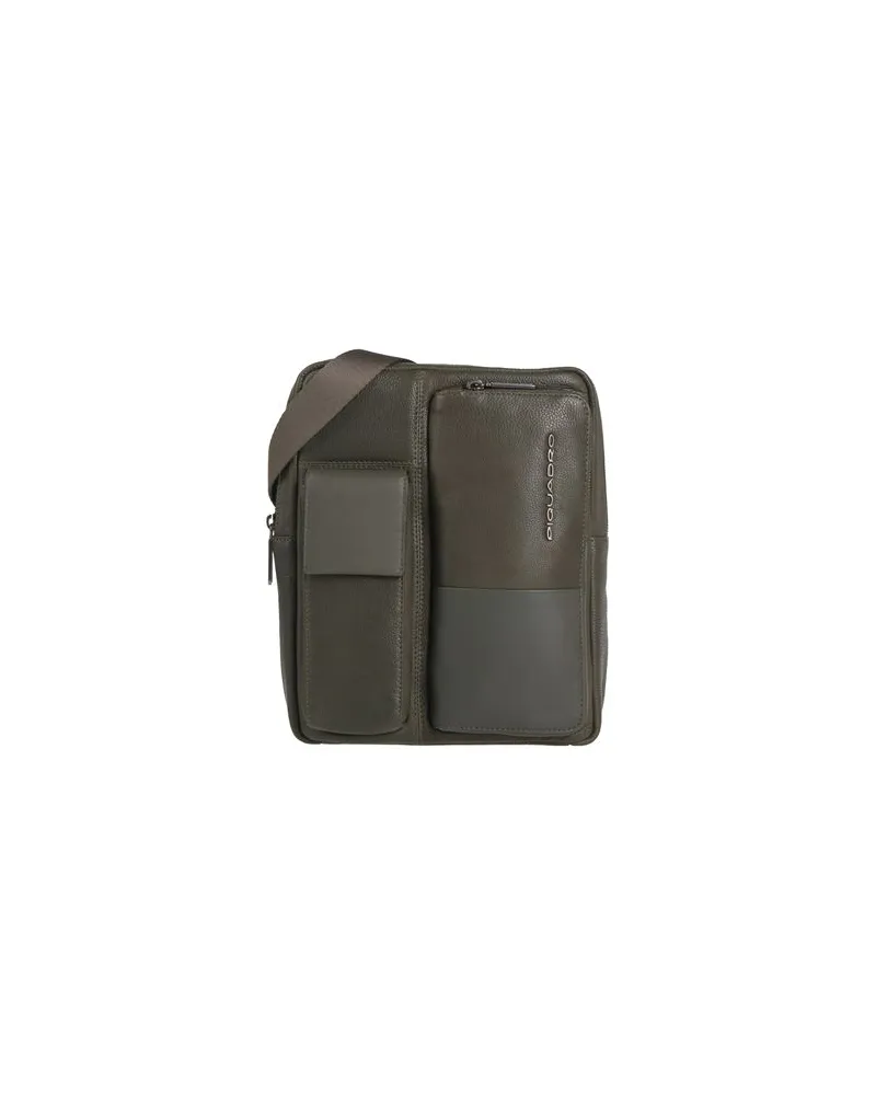 Piquadro TASCHEN - Umhängetascheauf YOOX.COM Militärgrün