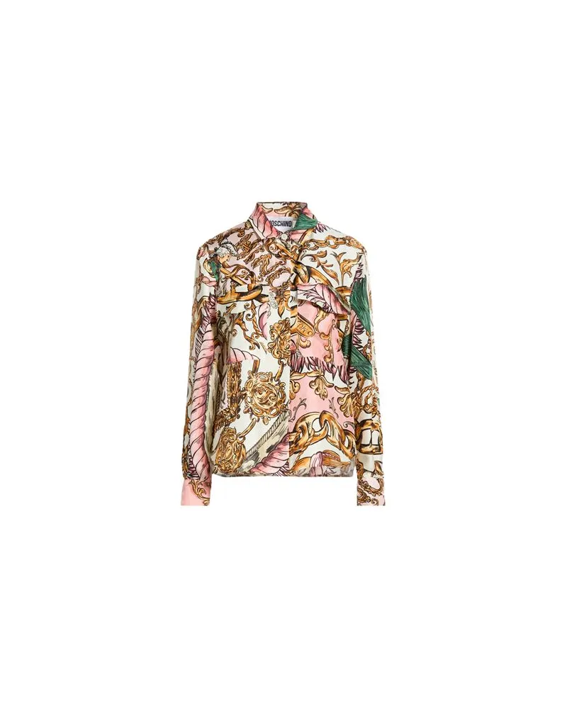 Moschino TOPS - Hemdenauf YOOX.COM Cremeweiß