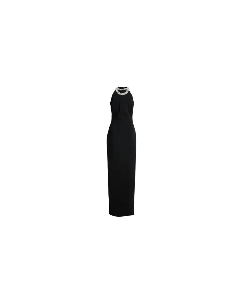 Balmain KLEIDER - Maxi-Kleiderauf YOOX.COM Schwarz