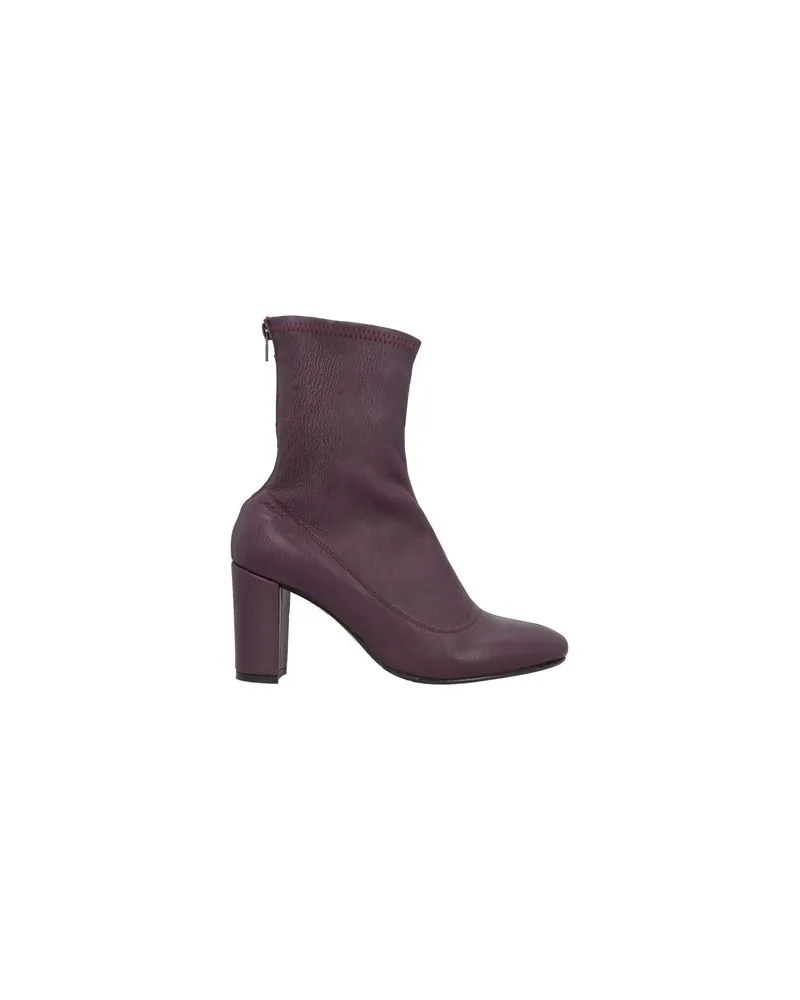 L'ARIANNA SCHUHE - Stiefelettenauf YOOX.COM Pflaume