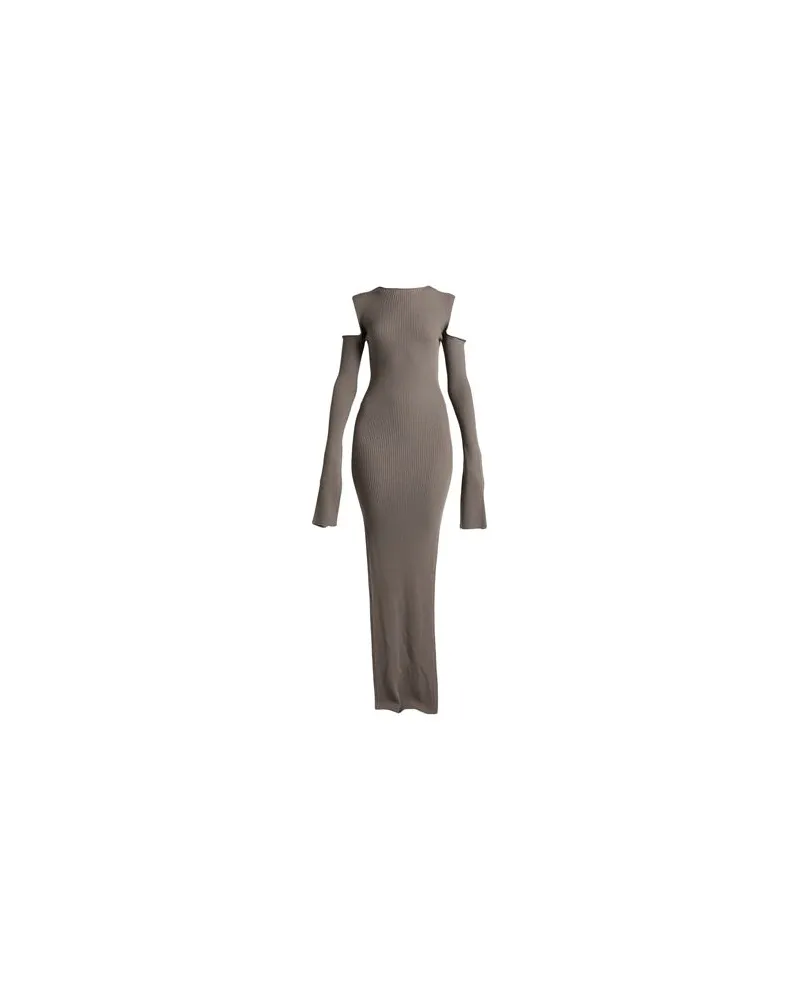 Rick Owens KLEIDER - Maxi-Kleiderauf YOOX.COM Grau