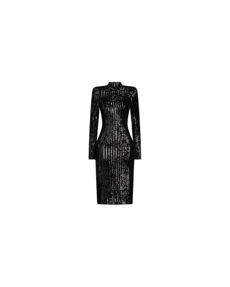 W Les Femmes By Babylon KLEIDER - Midi-Kleiderauf YOOX.COM Schwarz