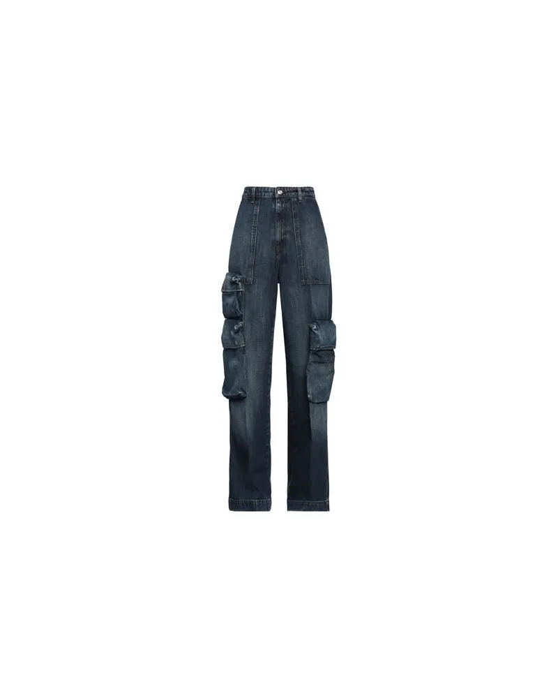 nine:inthe:morning HOSEN & RÖCKE - Jeanshosenauf YOOX.COM Blau